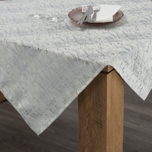 ALINA duk 85x85 cm silver