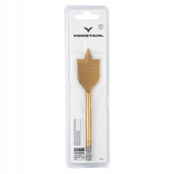 TRÄBORR Flat Spade Feather 22mm x 150mm Vorstahl