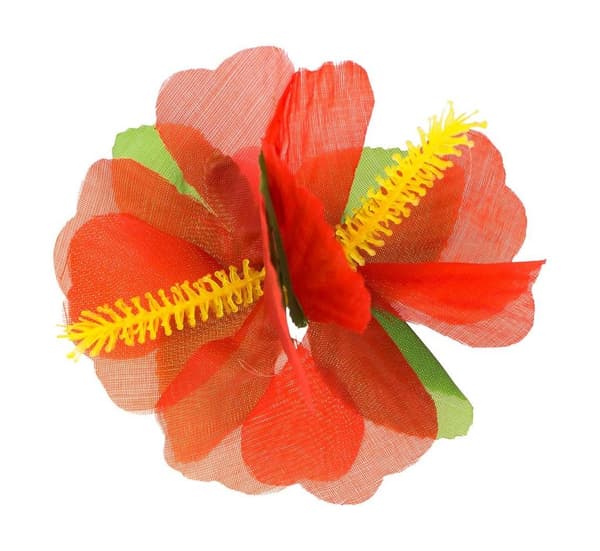 Suuri punainen havaijilainen hiuspinni