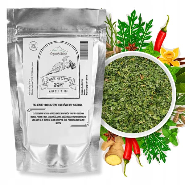 BEAR'S HVIDLØGSKRYDDERIER aromatisk tørret - 50g