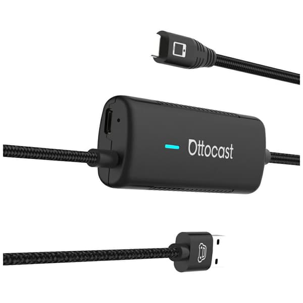 Ottocast CA450-T Mirror Touch CarPlay Biladapter Svart