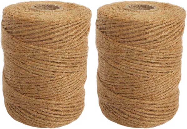 Luonnonjuuttilanka 2mm 152m 2kpl
