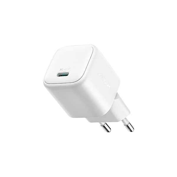 Mini 30W GaN USB-C vægoplader - Hvid