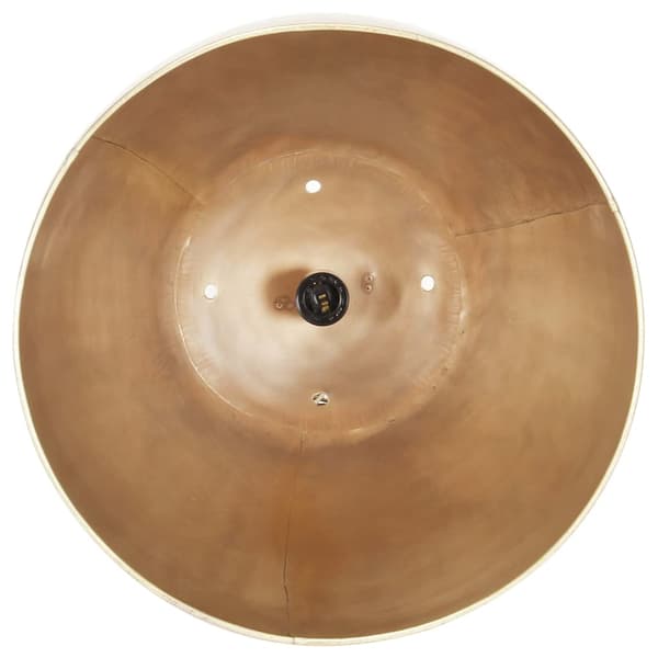 vidaXL industriel pendellampe, 25 W, messing, rund, 32 cm, E27