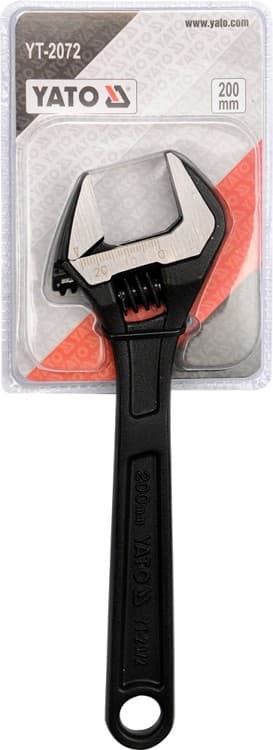 Justerbart skruenøgle 200 mm YT-2072 YATO