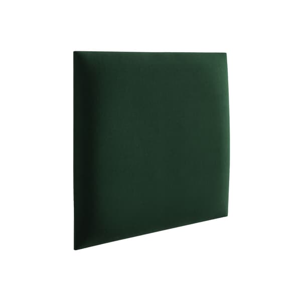 Polstret panel 30x30 Mono 227 (Flaskegrøn)