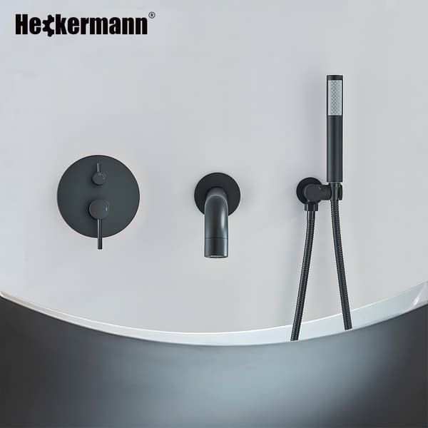 Heckermann H400 musta piiloasennuskylpyammesetti