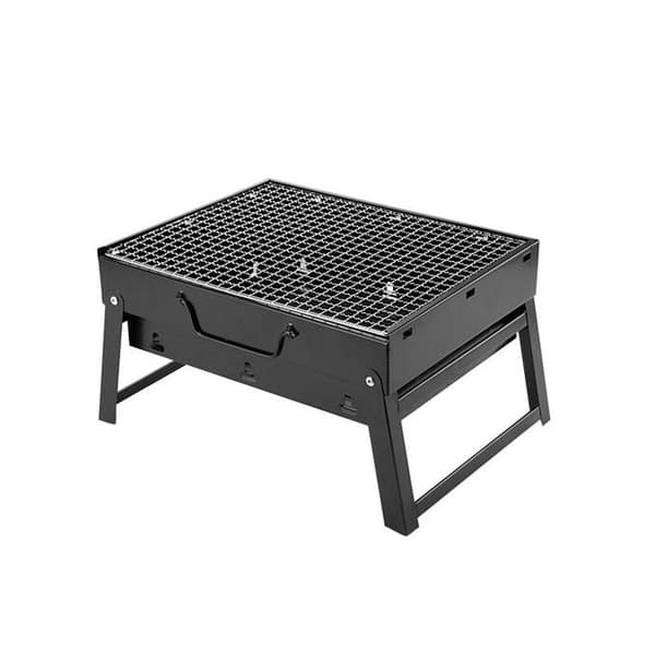 TG71421 Bærbar kulgrill til haven, foldbar, kuffert, camping