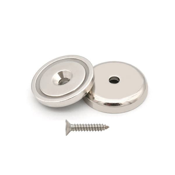 Magneettipidike, teräskotelo, D20 mm ruuvi