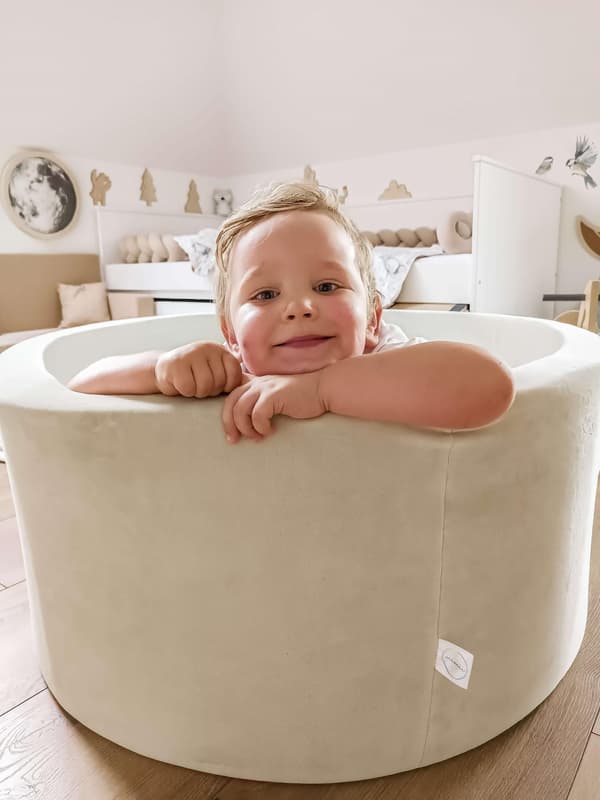 Tør pool 110x30 Velvet Soft Light Mint uden bolde