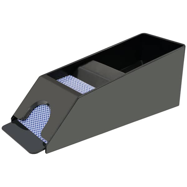 vidaXL Poker- och Blackjack-set, 600 laserchips, aluminium
