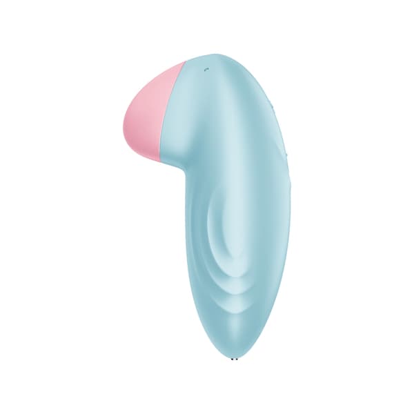 Satisfyer Tropical Tip Connect - stimulator med app, silikon, gul