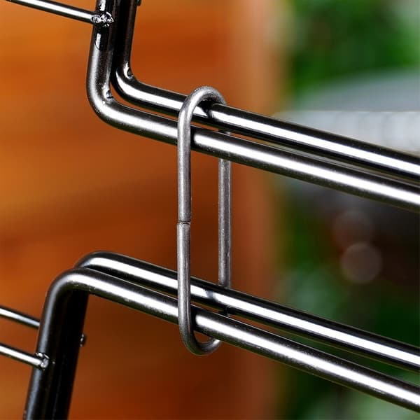 BURGERGRILL METALGRILLHOLDER TIL BURGERE 49 CM