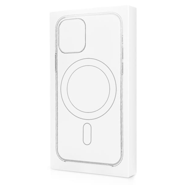 Silikone Mag Cover-etui til iPhone 13 Pro Max, Rød