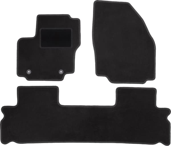 Sæt med velourmåtter til: Ford S-MAX MK1 minivan (2006-2012)