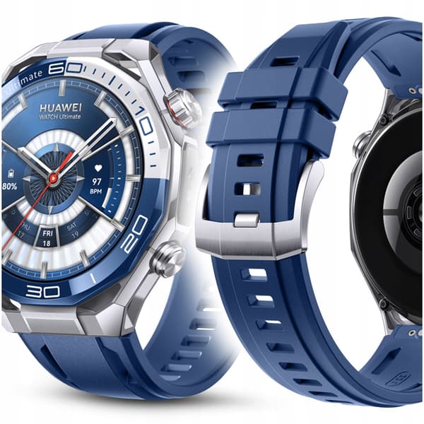 SILIKONEREM til HUAWEI WATCH ULTIMATE / ULTIMATE 2 Ligesom originale farver