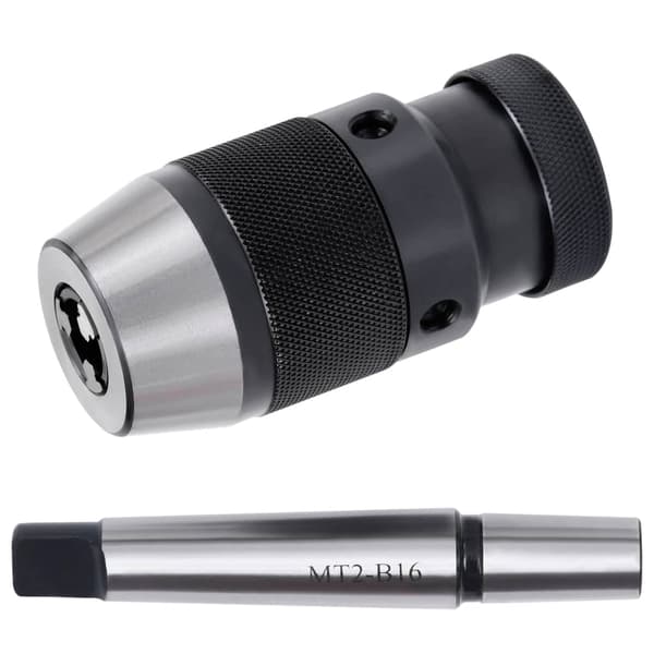 vidaXL Nøglefri borepatron MT2-B16, 13 mm