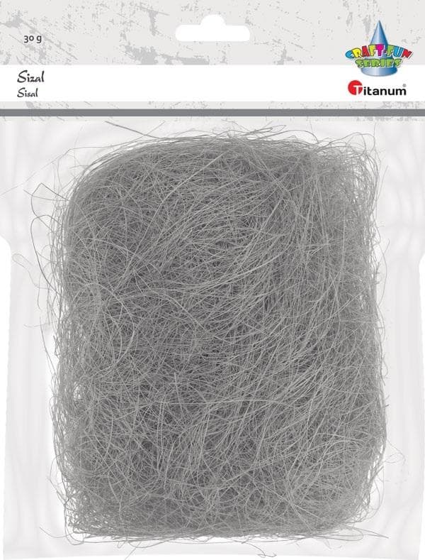 Sisal 30g grå