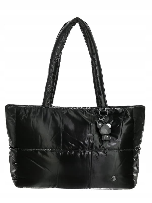 David Jones dame nylon shopper taske sort