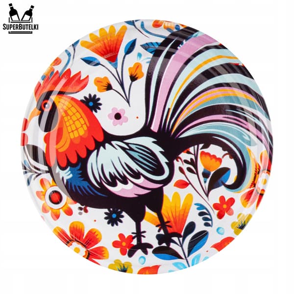 Sæt - 10x Skruelåg - diameter 82 mm til glas