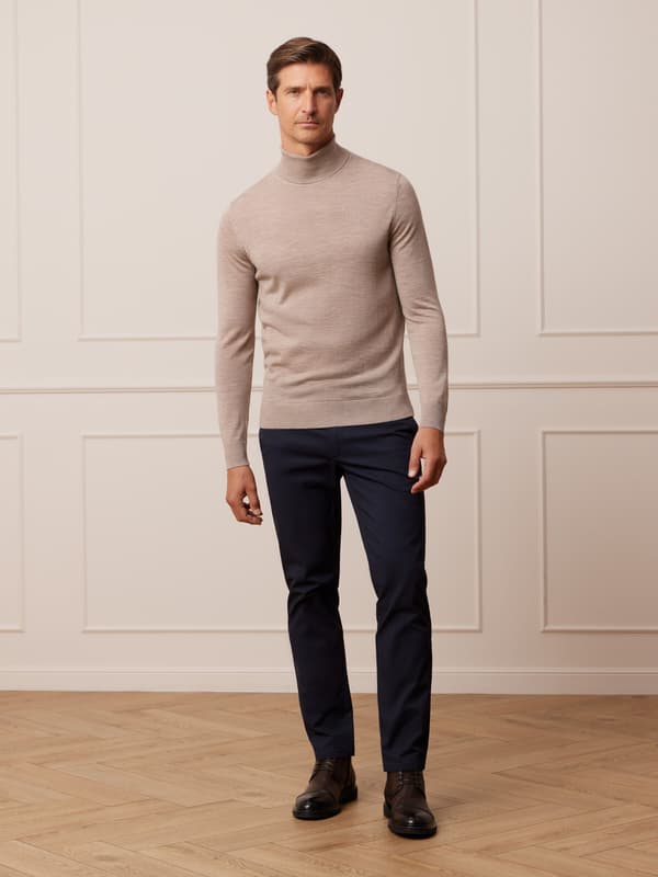 HILLCREST MARINEBLÅ BUKSER 32/32