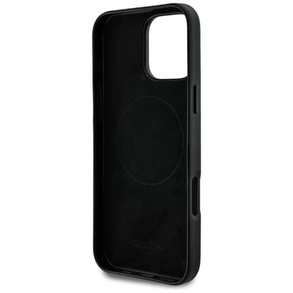 Aston Martin HC FW Logo MagSafe-cover til iPhone 16 Pro Max, sort