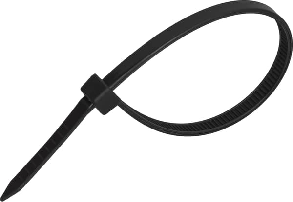 Heckermann nippusiteet 2,5x100mm 100kpl - Musta