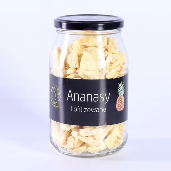 Frystorkad ananas snacks för barn 130g