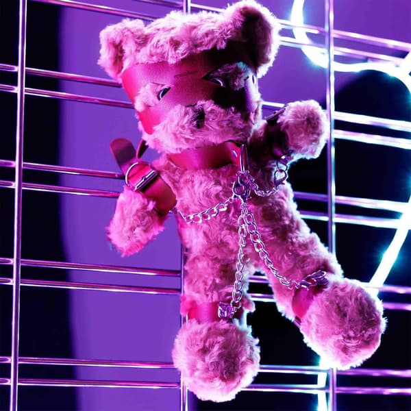 CRUSHIOUS CRUSHITO BONDAGE BAMSE RØD 31CM