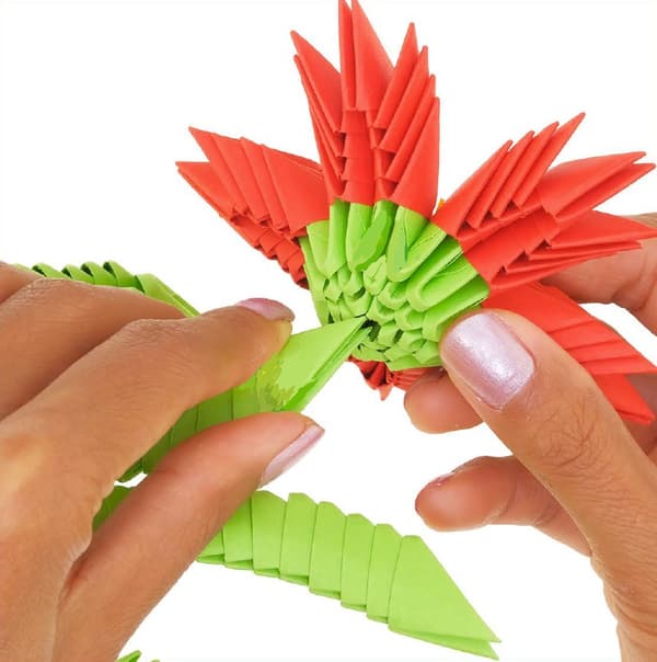 Origami 3D - Blomster