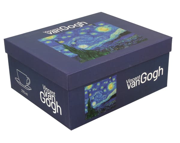 Set med 2 Van Gogh Stjärnnatt-koppar