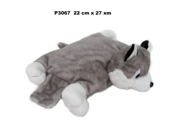 Husky hundepude 22x27cm