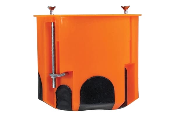 Djup vindtät elbox för gipsskivor 60 mm 1 styck