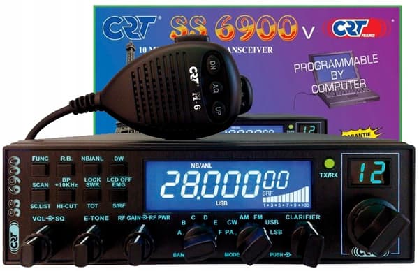 Radio CRT SS 6900 V7 VOX AM FM SSB CW ctcss DCS version V7 Export