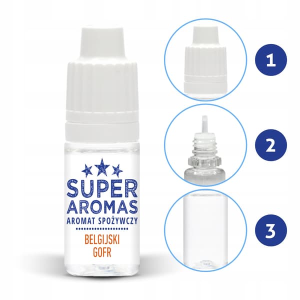 Superaromas Belgiska Våfflor Matsmak 10 ml