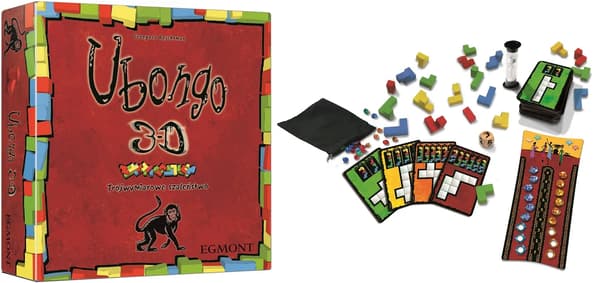 Ubongo 3D. Lautapeli. Egmont-pelit
