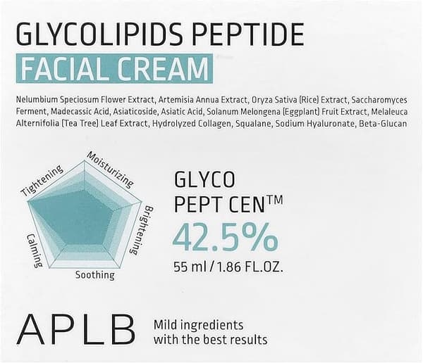 APLB GLYCOLIPIDS PEPTIDE ANSIGTSCREME 55ml