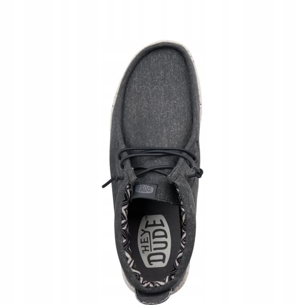 HEYDUDE WALLY MID CANVAS 40701 |41| GRÅ