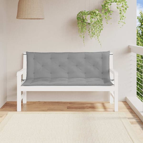 vidaXL Keinutyyny, Harmaa, 150 cm, Kangas