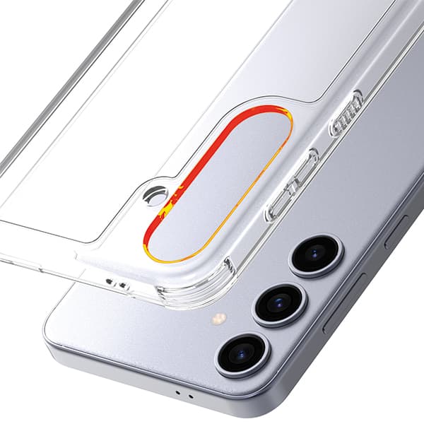 Araree Flexield-cover til Galaxy S24 gennemsigtigt