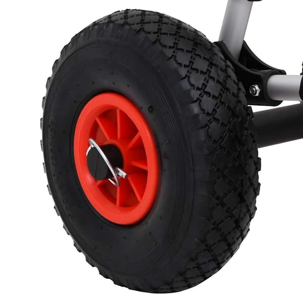 vidaXL Foldbar Kajakvogn 45 kg Aluminium