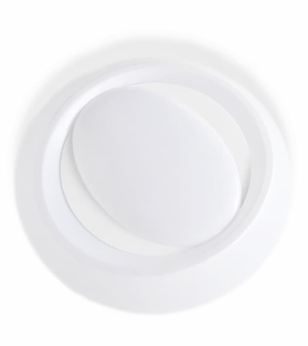 LED loftlampe 42 cm 24 W sølv varm lysfarve XD-R24