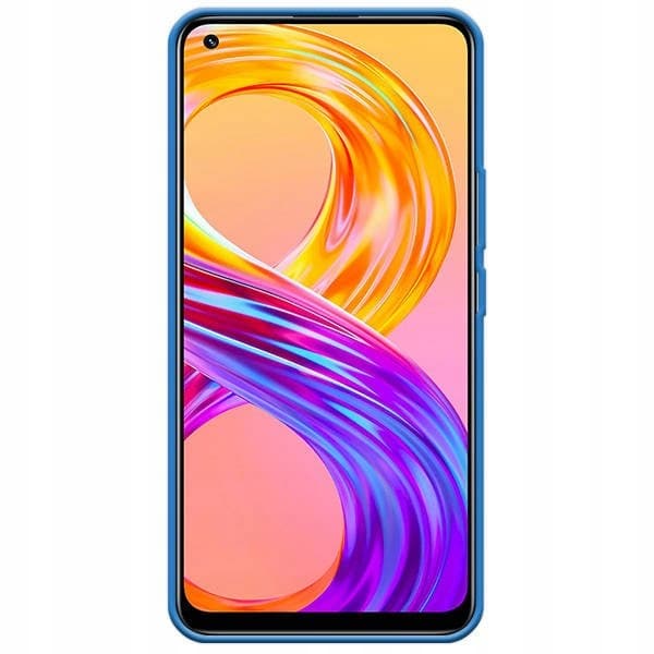 Etui til Realme 8 / 8 PRO Bagside Farveløs + GLAS