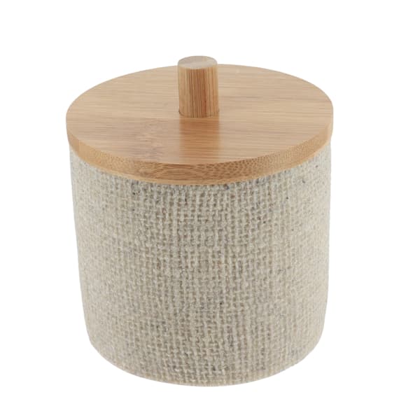 Solena beholder til vatrondeller beige