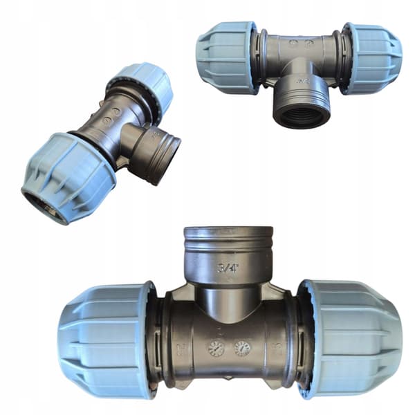 PE-T-stykke 25-3/4"F-25
