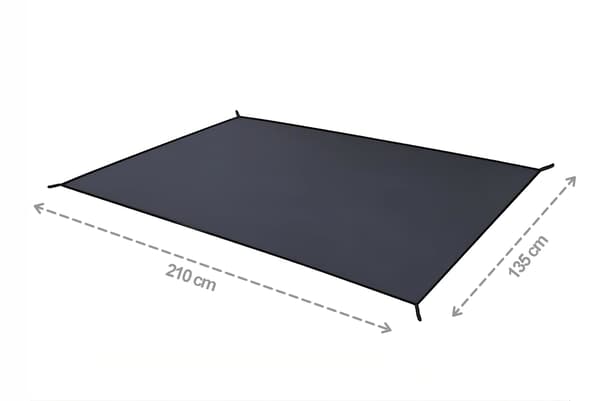 Gulv til Oxygen 2 Duo / Helium 2 Plus teltet - AlpenTent