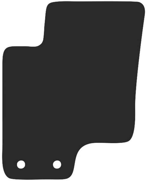 polyamid førermåtte til: Hyundai Getz hatchback 2002-2010 gummibelagt førermåtte