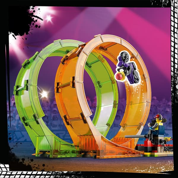 LEGO City. Dobbelt Loop Stunt Arena 60339