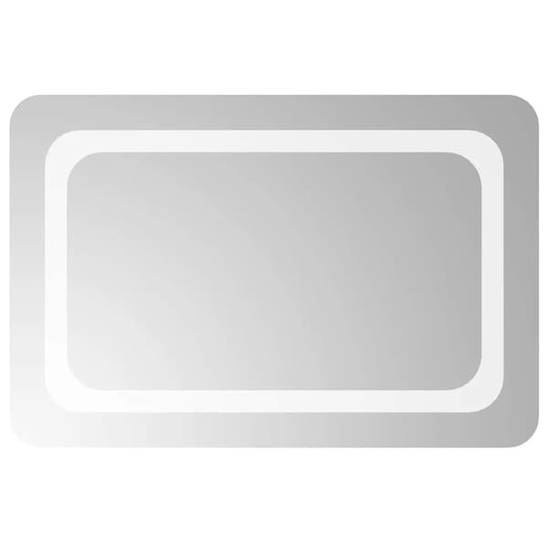 vidaXL Badrumsspegel med LED, 60x40 cm
