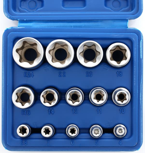 14-osainen Torx-hylsysarja KD10335